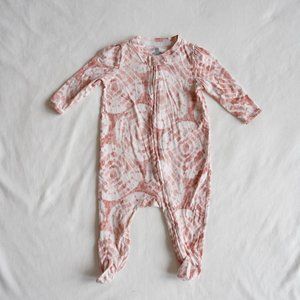 Gap Baby Girl 3-6 Month Tie-Die Organic Cotton Footed Pajama Sleeper
